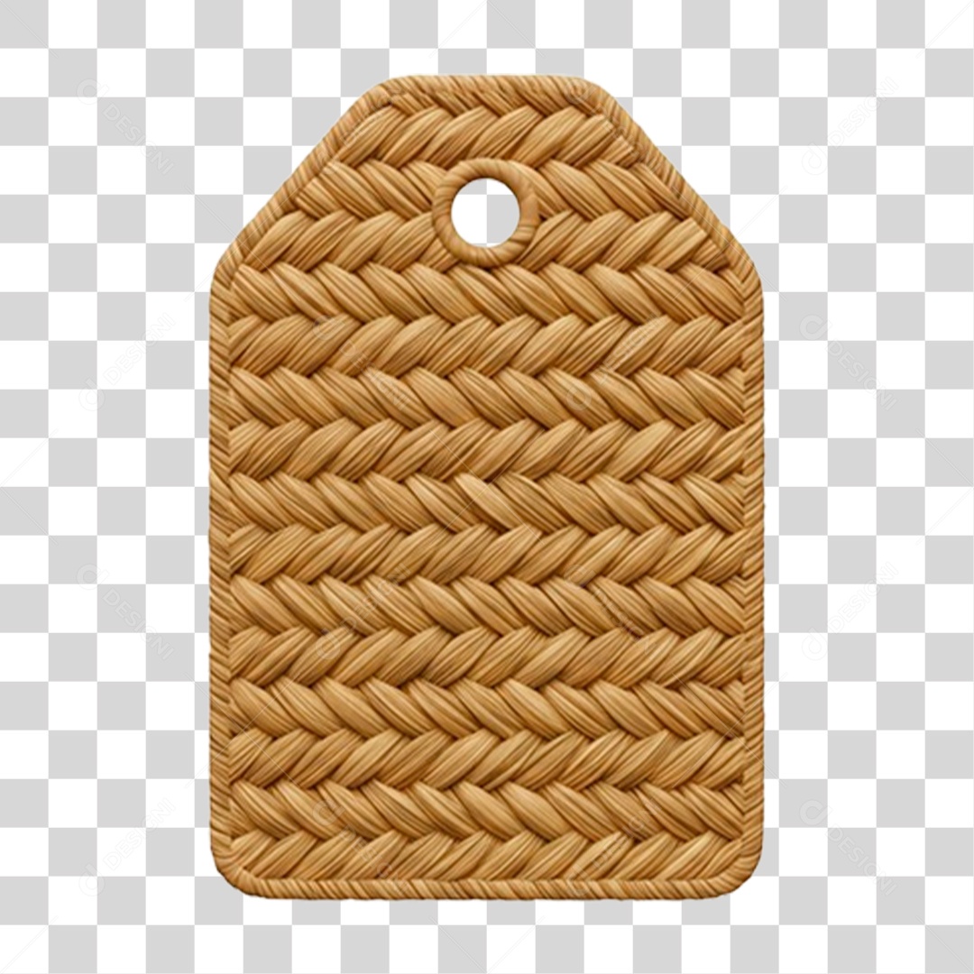 Etiqueta Artesanal PNG Transparente