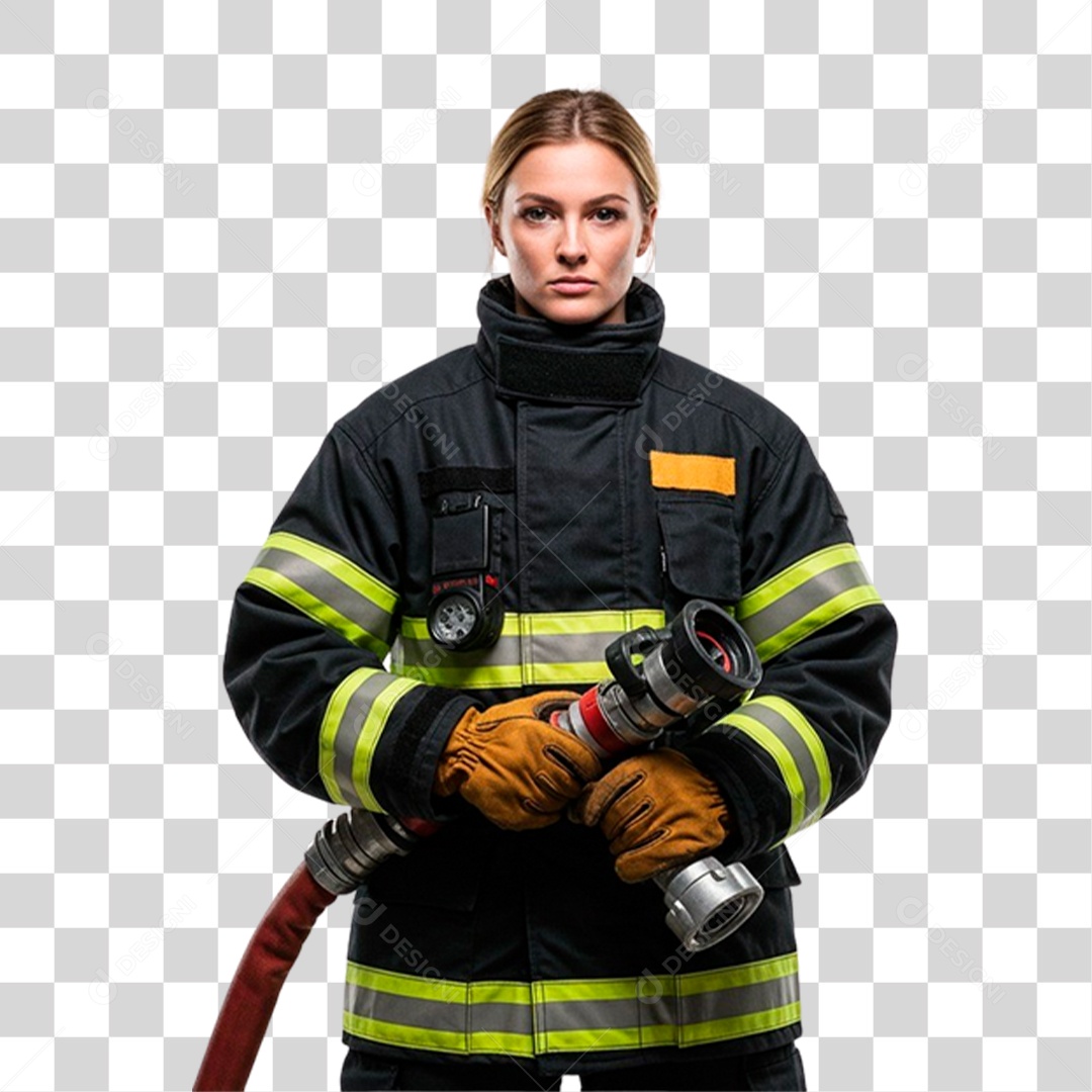 Bombeiro PNG Transparente