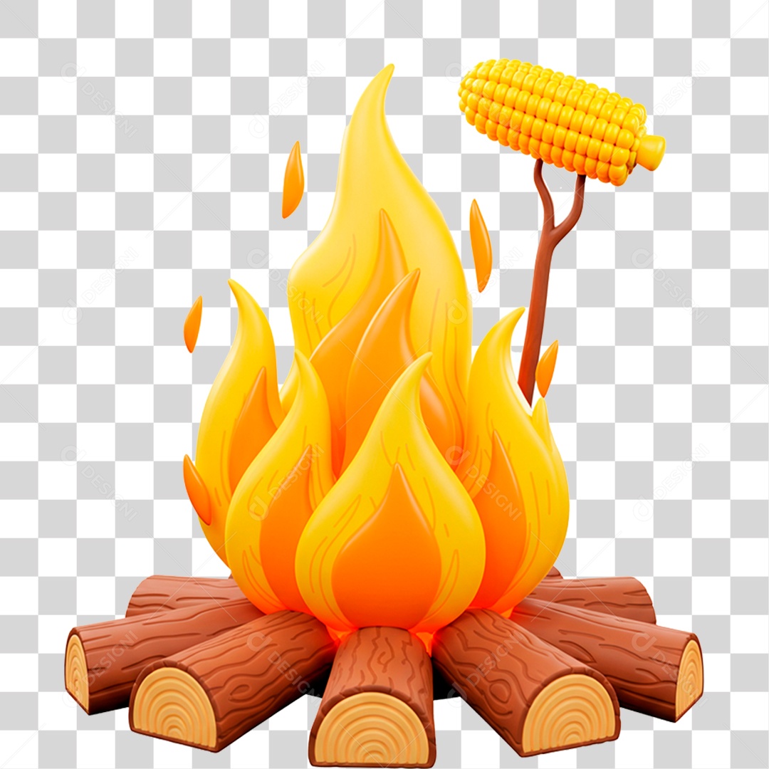 Fogueira PNG Transparente