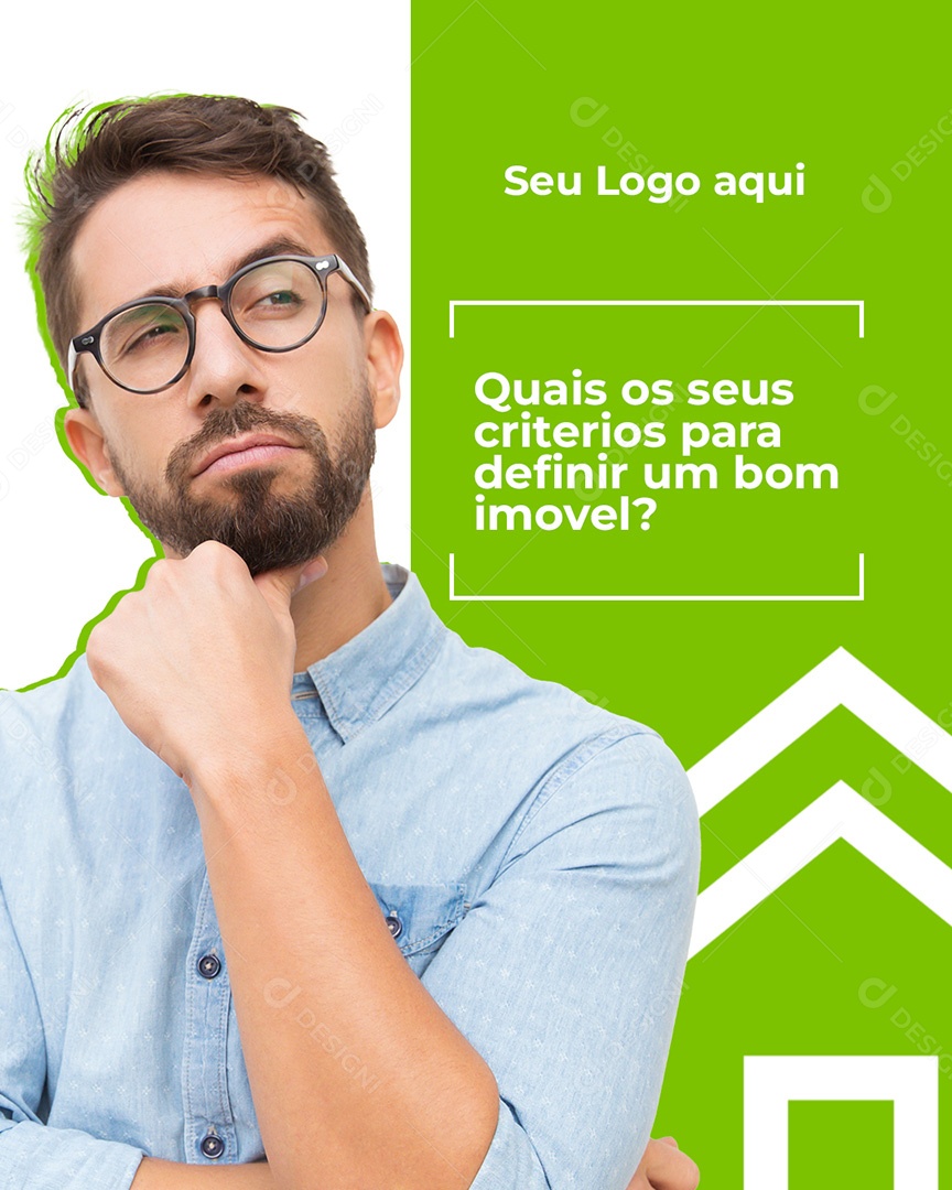 Corretora Imobiliaria Social Media PSD Editável