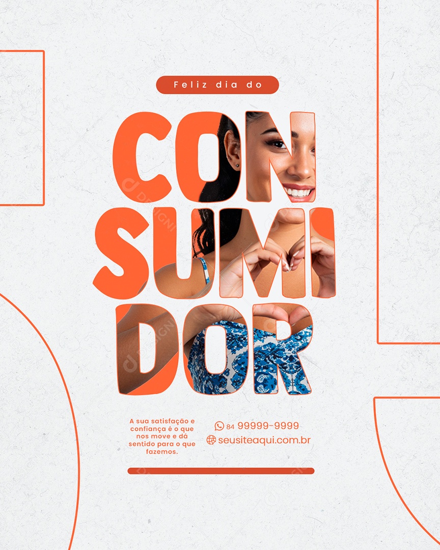 Dia Do Consumidor 15 de Março Social Media PSD Editável