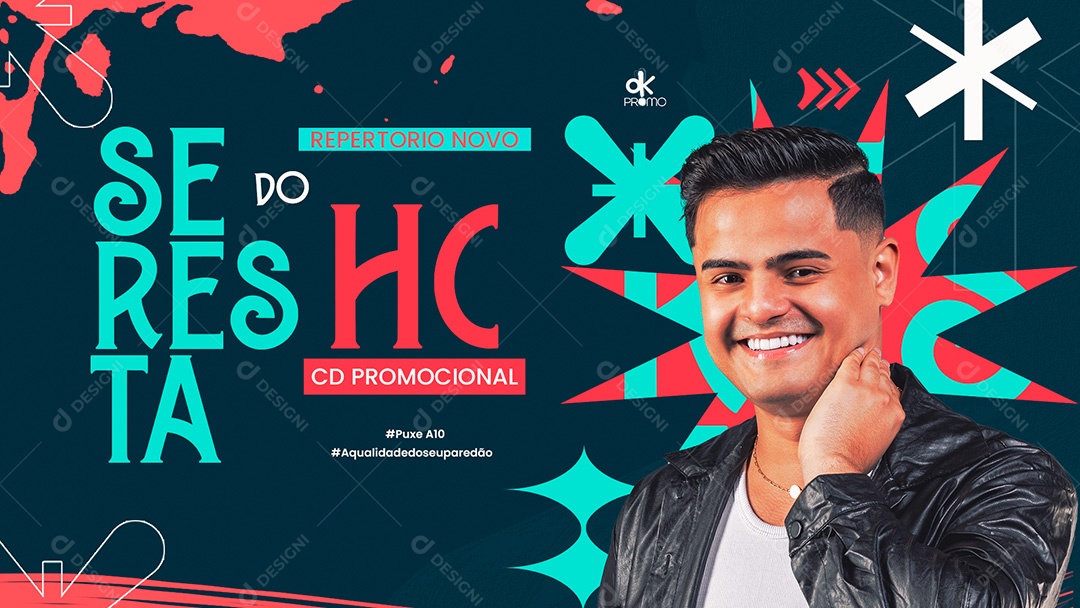 Banner Flyer Seresta Capa Youtube Social Media PSD Editável