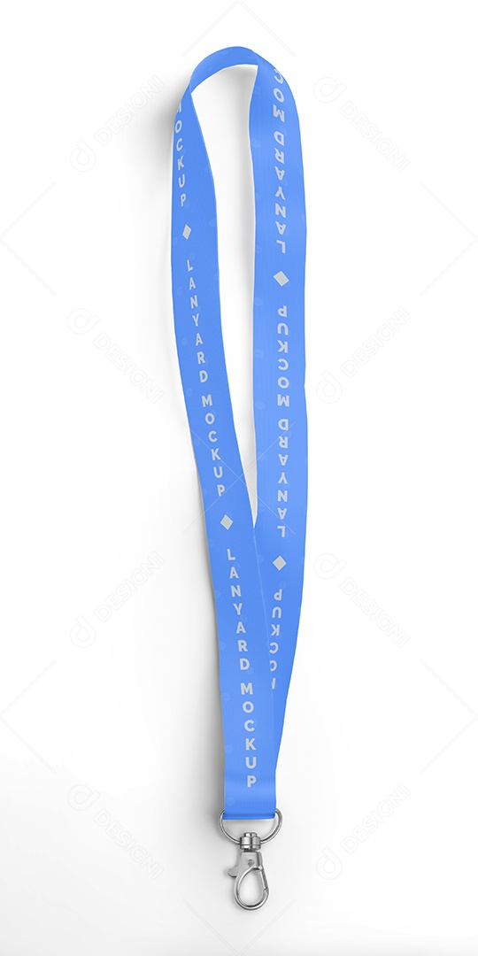 Cordão Mockup PSD Editável