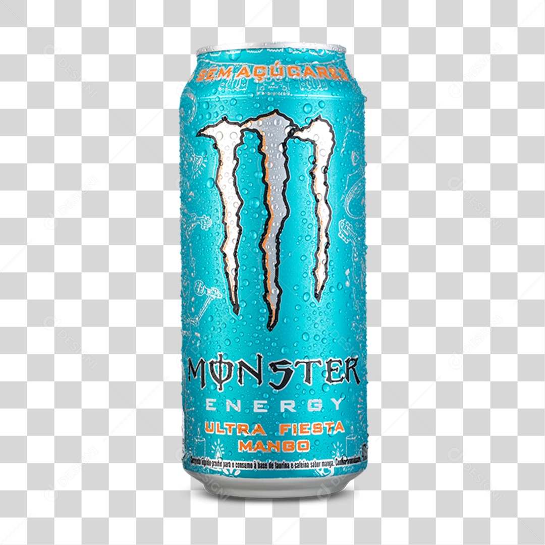 Latas de Energético PNG Transparente