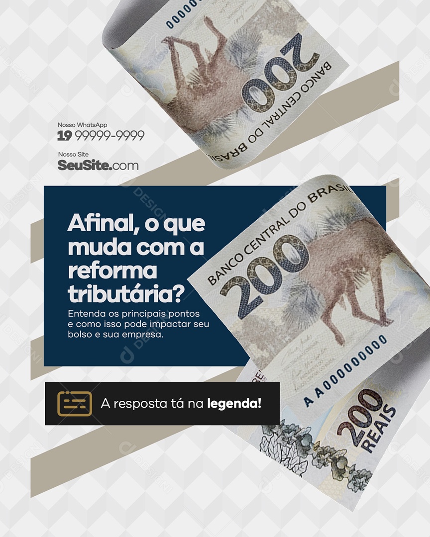 Advocacia Afinal Social Media PSD Editável