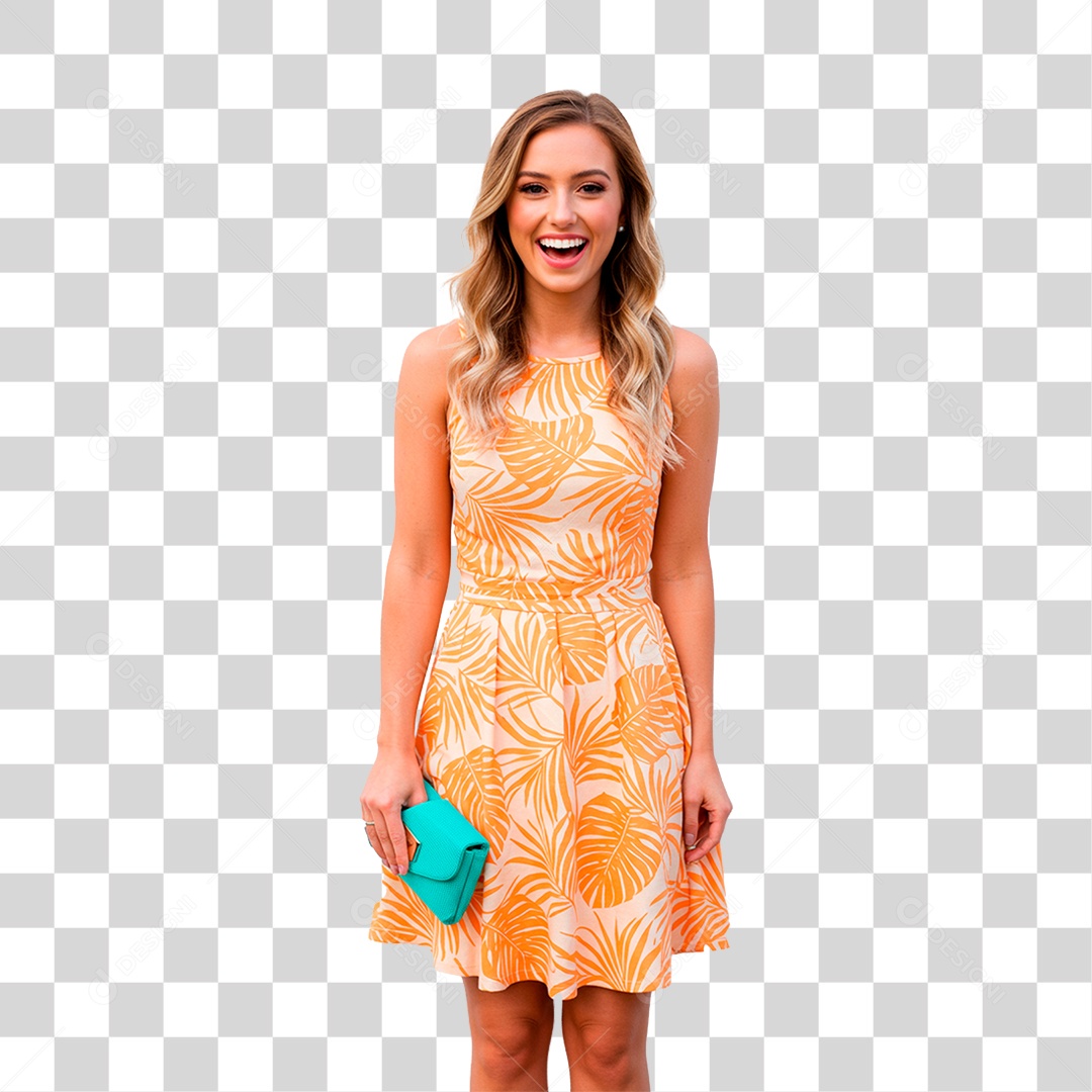 Mulher Sorrindo PNG Transparente