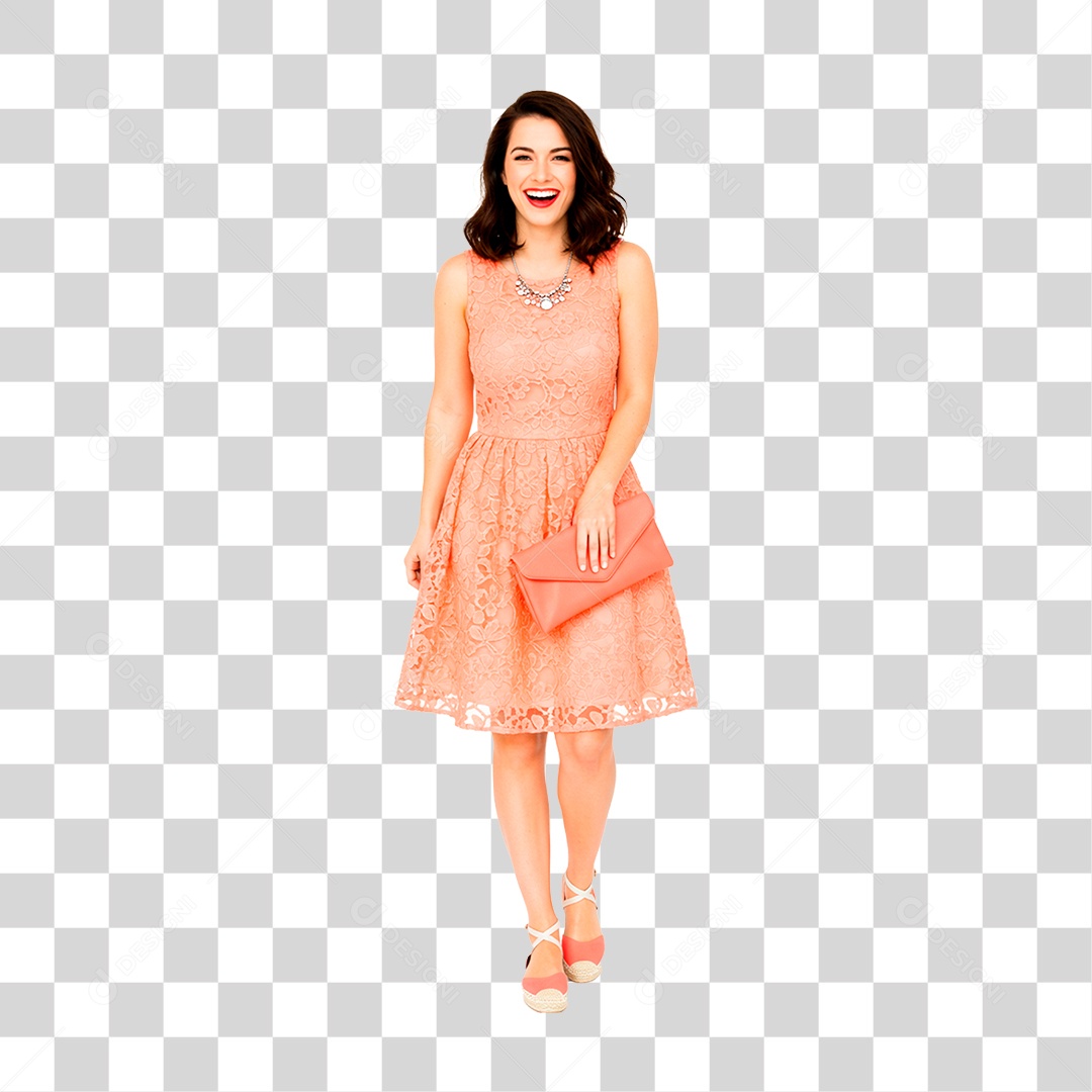 Mulher Sorrindo PNG Transparente