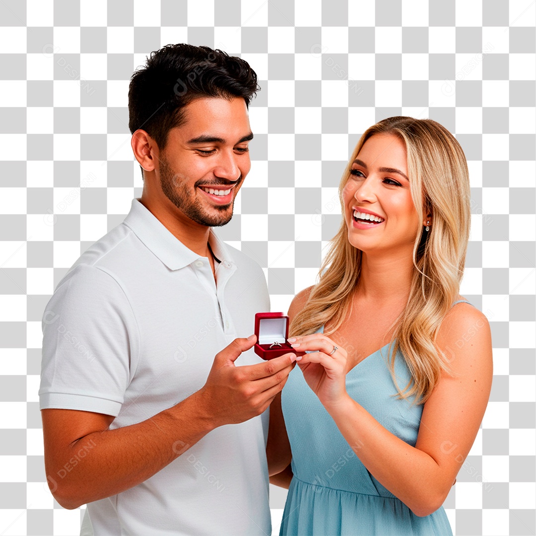 Jovem Casal PNG Transparente