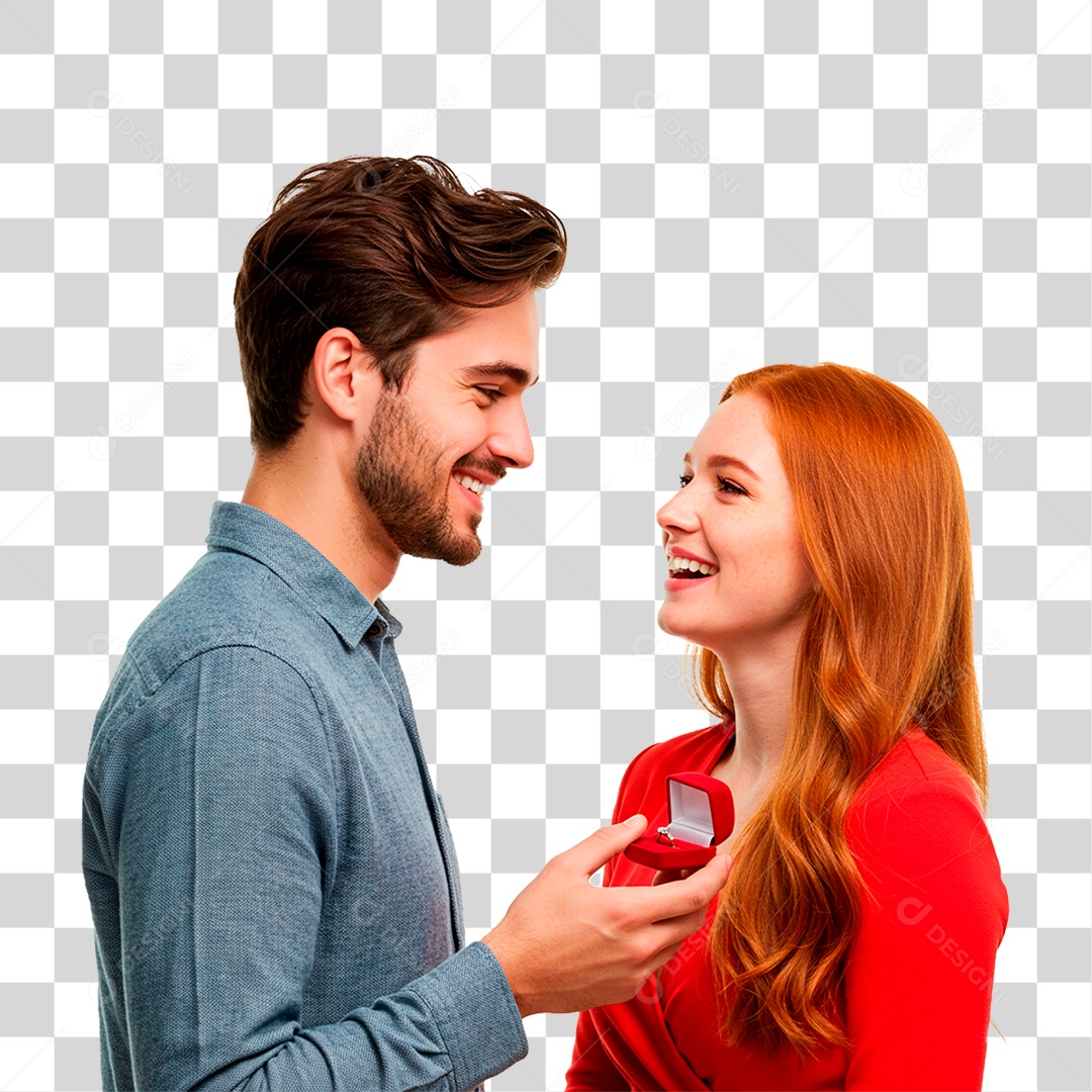 Casal PNG Transparente
