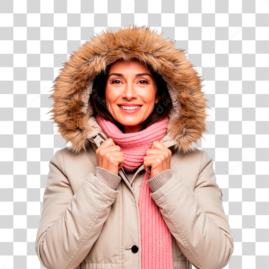 Mulher Sorrindo PNG Transparente