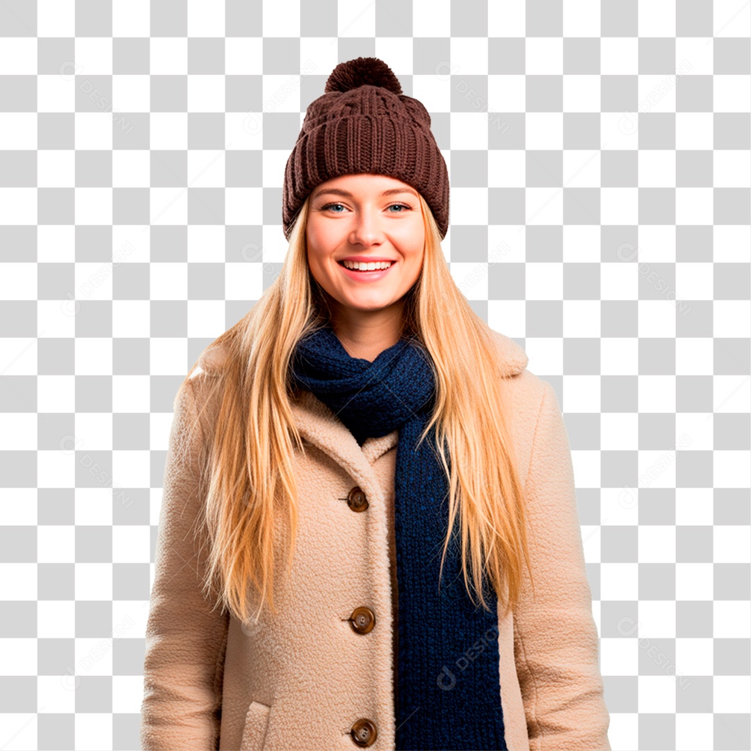 Mulher Sorrindo PNG Transparente