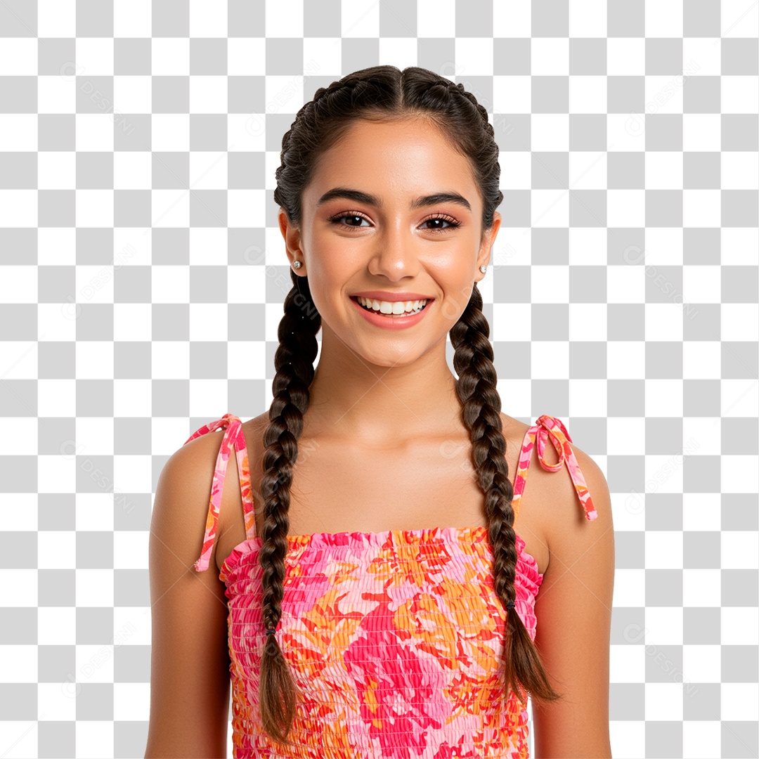 Mulher Sorrindo PNG Transparente