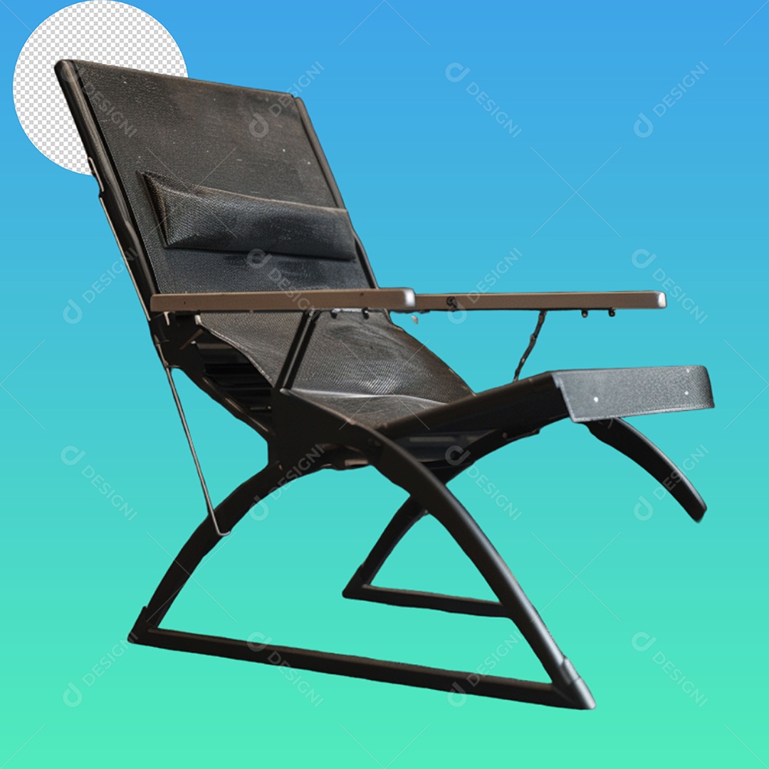 Elemento 3D Cadeira Para Composição PSD