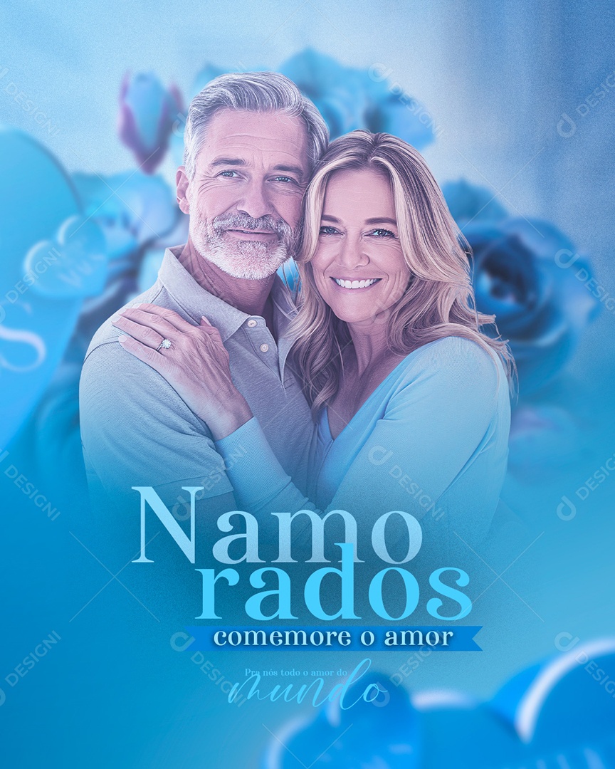 Dia dos Namorados 12 de Junho Social Media PSD Editável