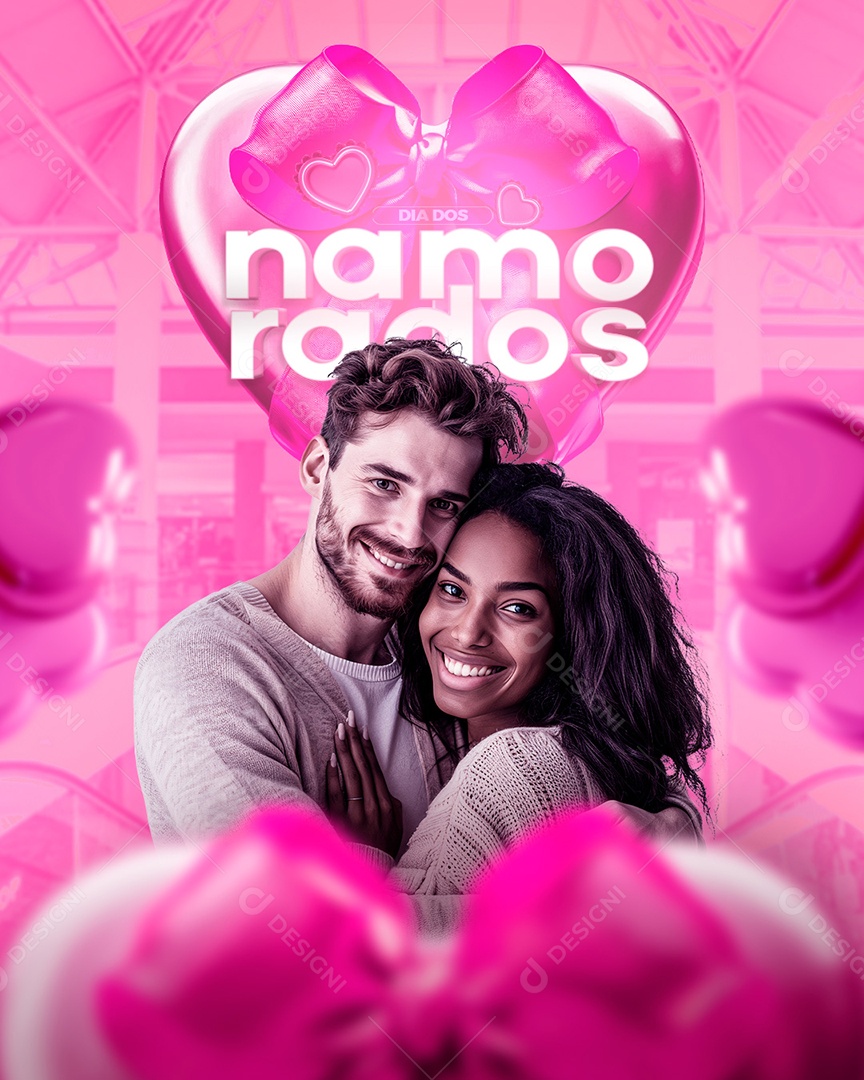 Dia dos Namorados 12 de Junho Social Media PSD Editável