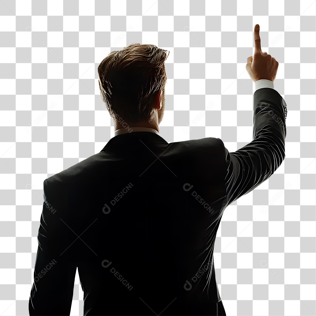 Homem de Terno PNG Transparente