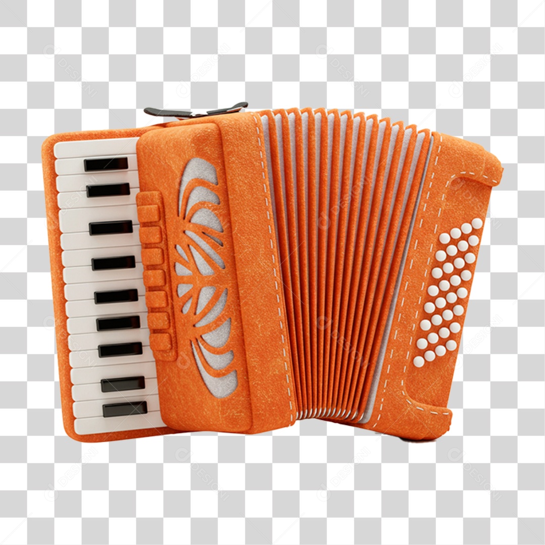 Sanfona PNG Transparente