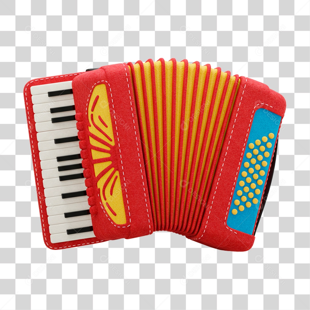 Sanfona PNG Transparente