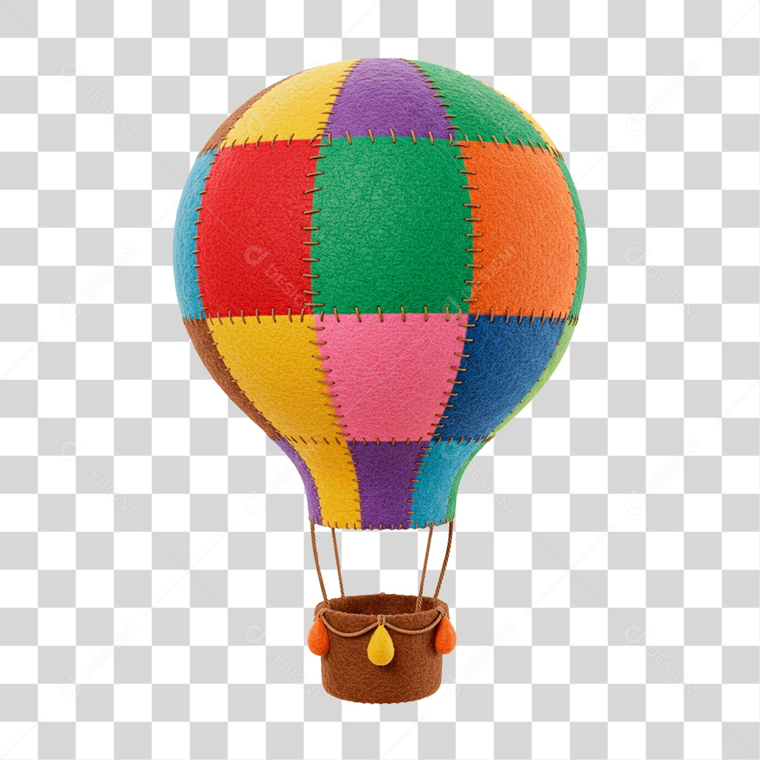 Elemento 3D Decoração Para Festa Junina PNG Transparente