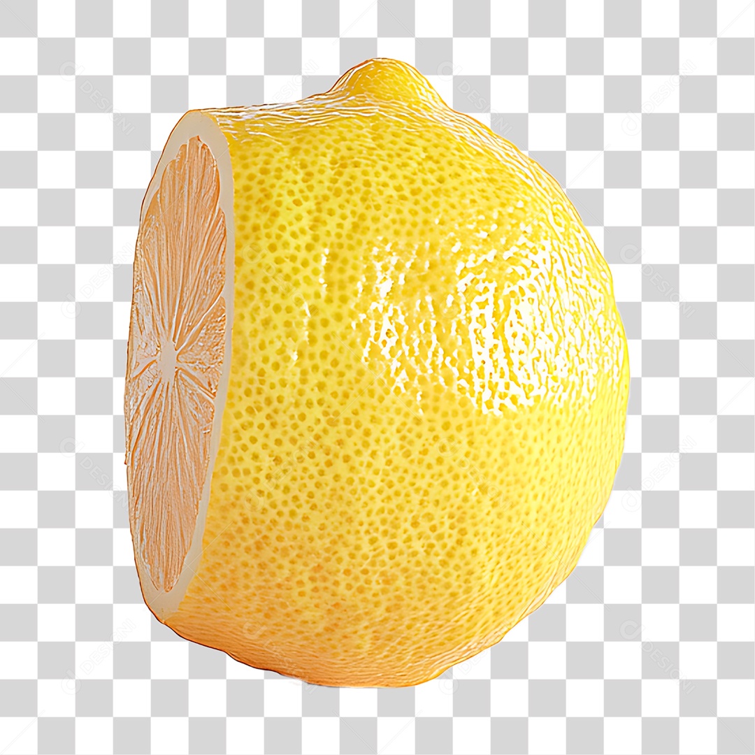 Limão Maduro PNG Transparente