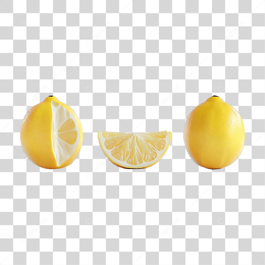 Limões Maduro PNG Transparente