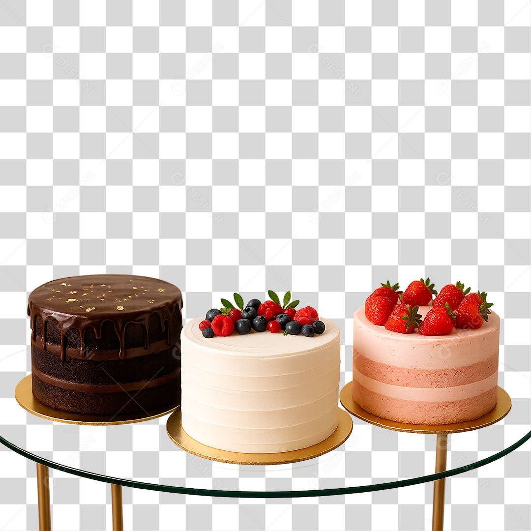 Bolo de Camadas PNG Transparente