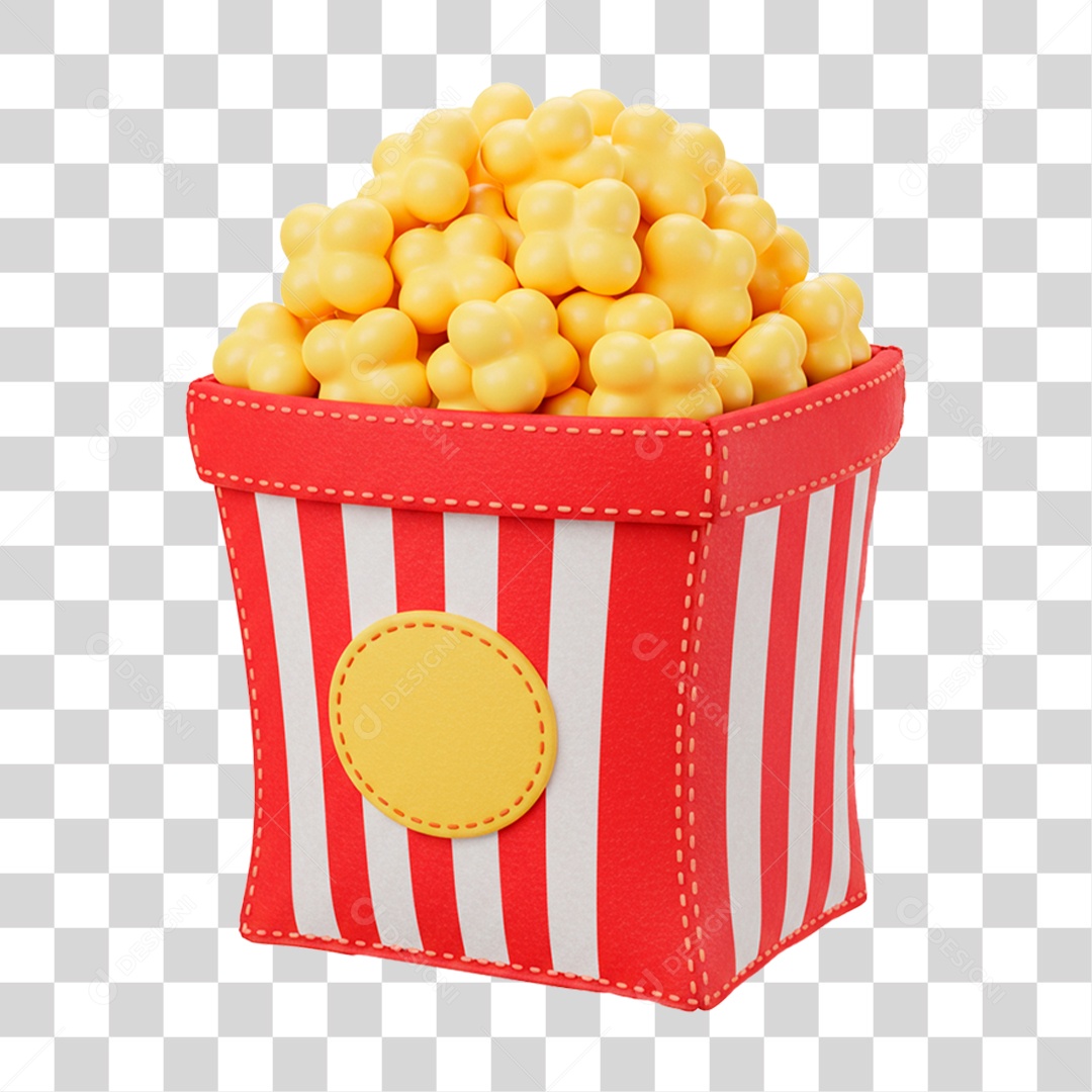 Pipoca PNG Transparente