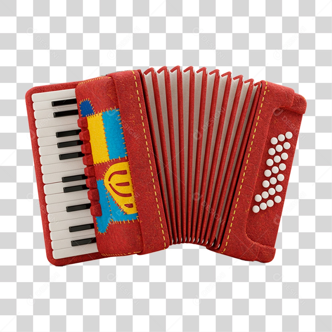 Sanfona PNG Transparente