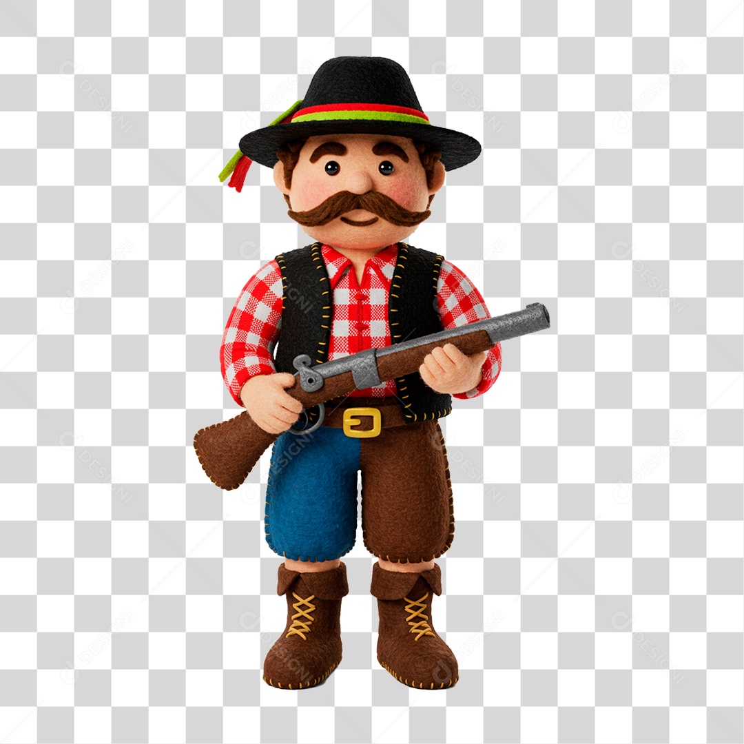 Elemento 3D Decoração Para Festa Junina PNG Transparente