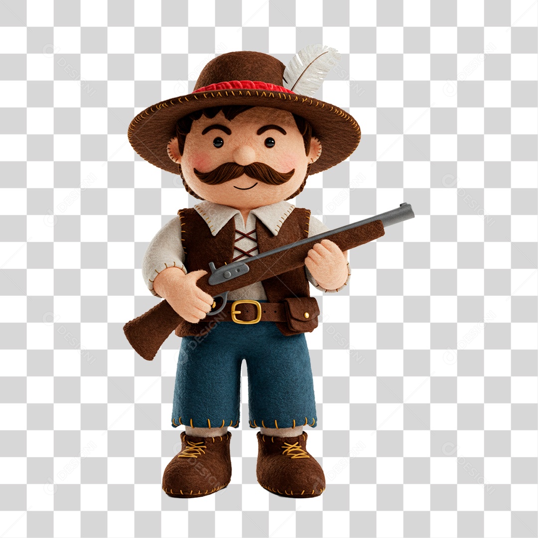 Elemento 3D Decoração Para Festa Junina PNG Transparente