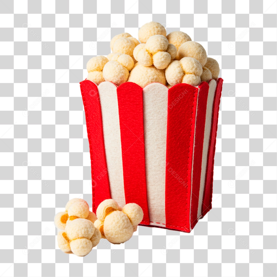 Pipoca PNG Transparente