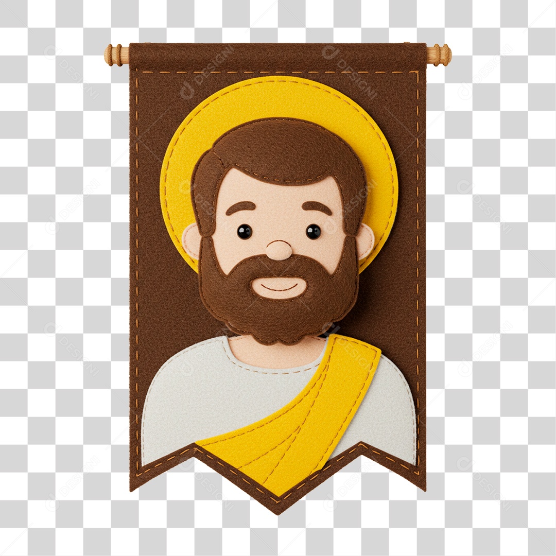 Elemento 3D Decoração Para Festa Junina PNG Transparente