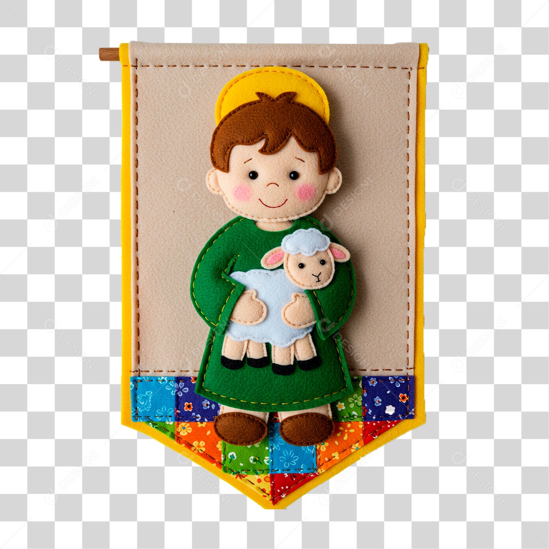 Elemento 3D Decoração Para Festa Junina PNG Transparente