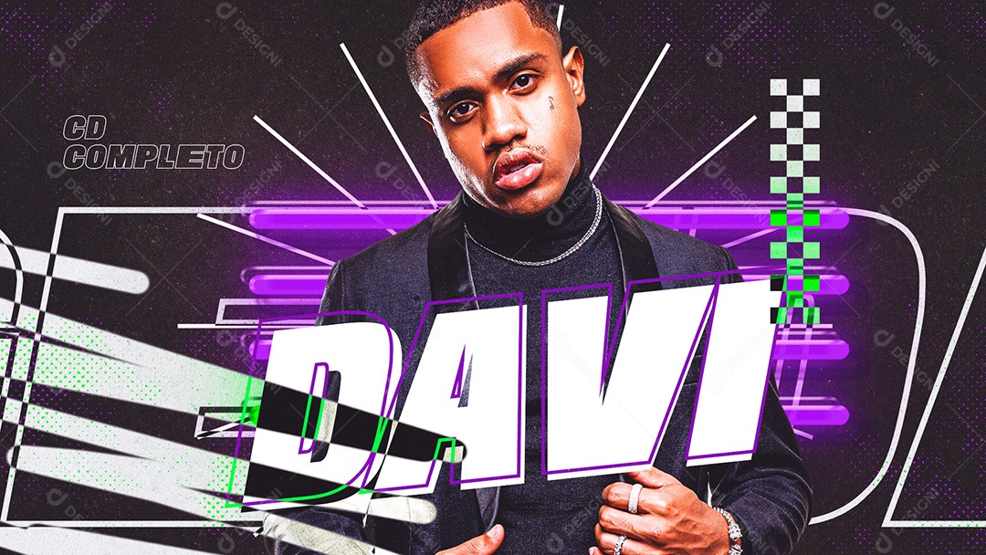 Banner Flyer Davi Social Media PSD Editável