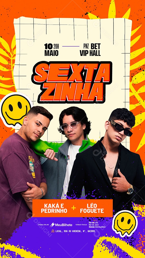 Story Flyer Sextazinha Social Media PSD Editável