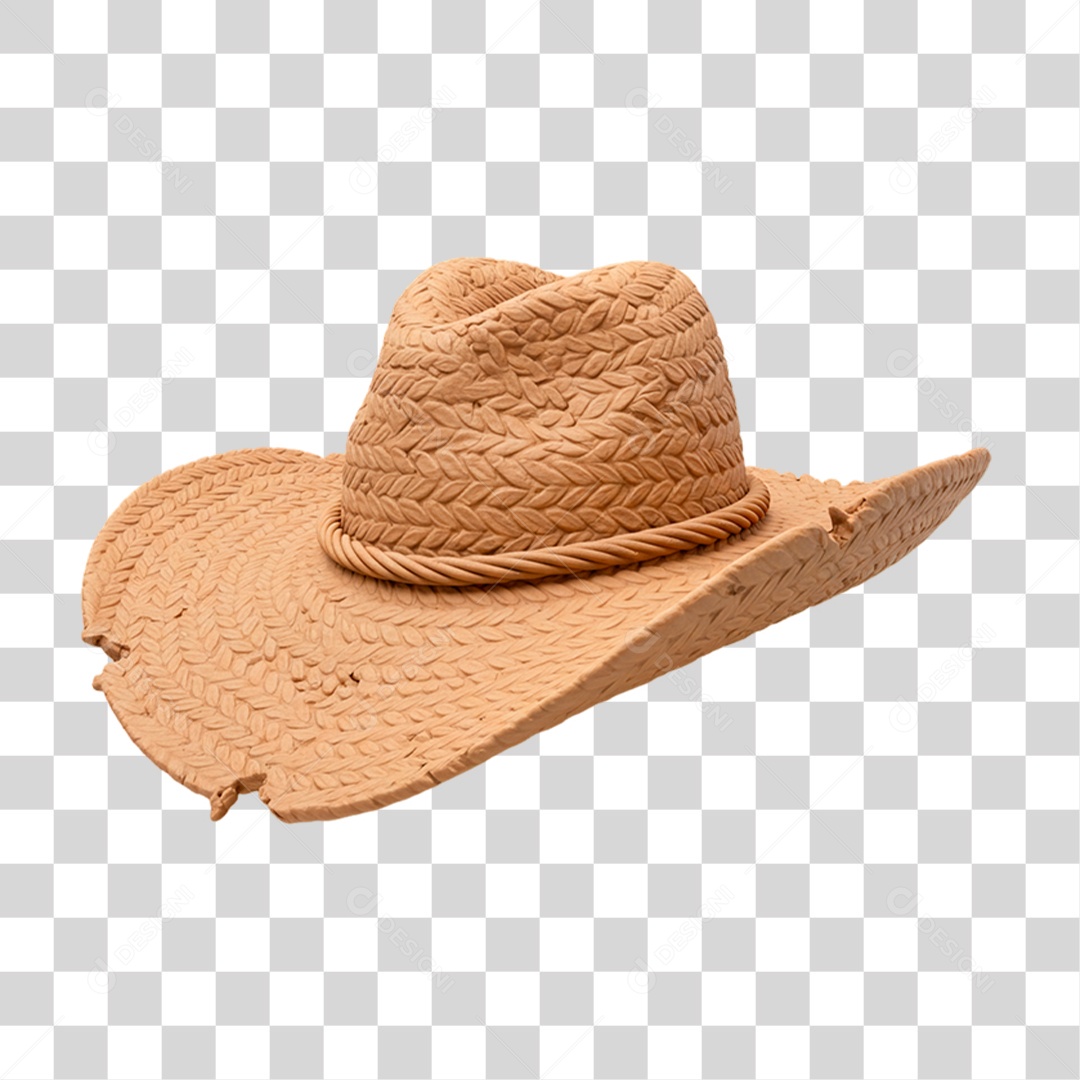 Chapéu de Palha PNG Transparente