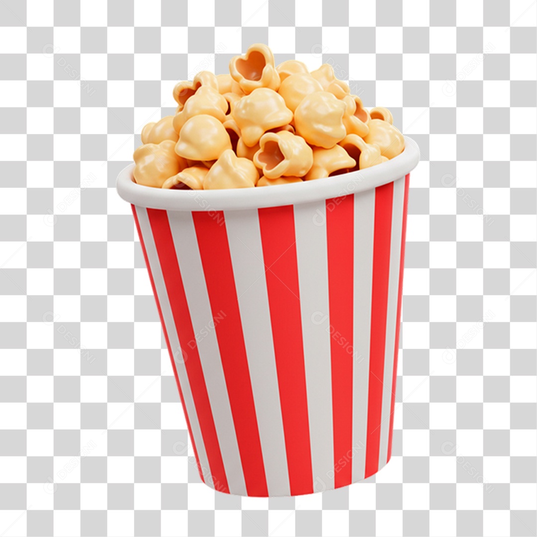 Pipoca PNG Transparente