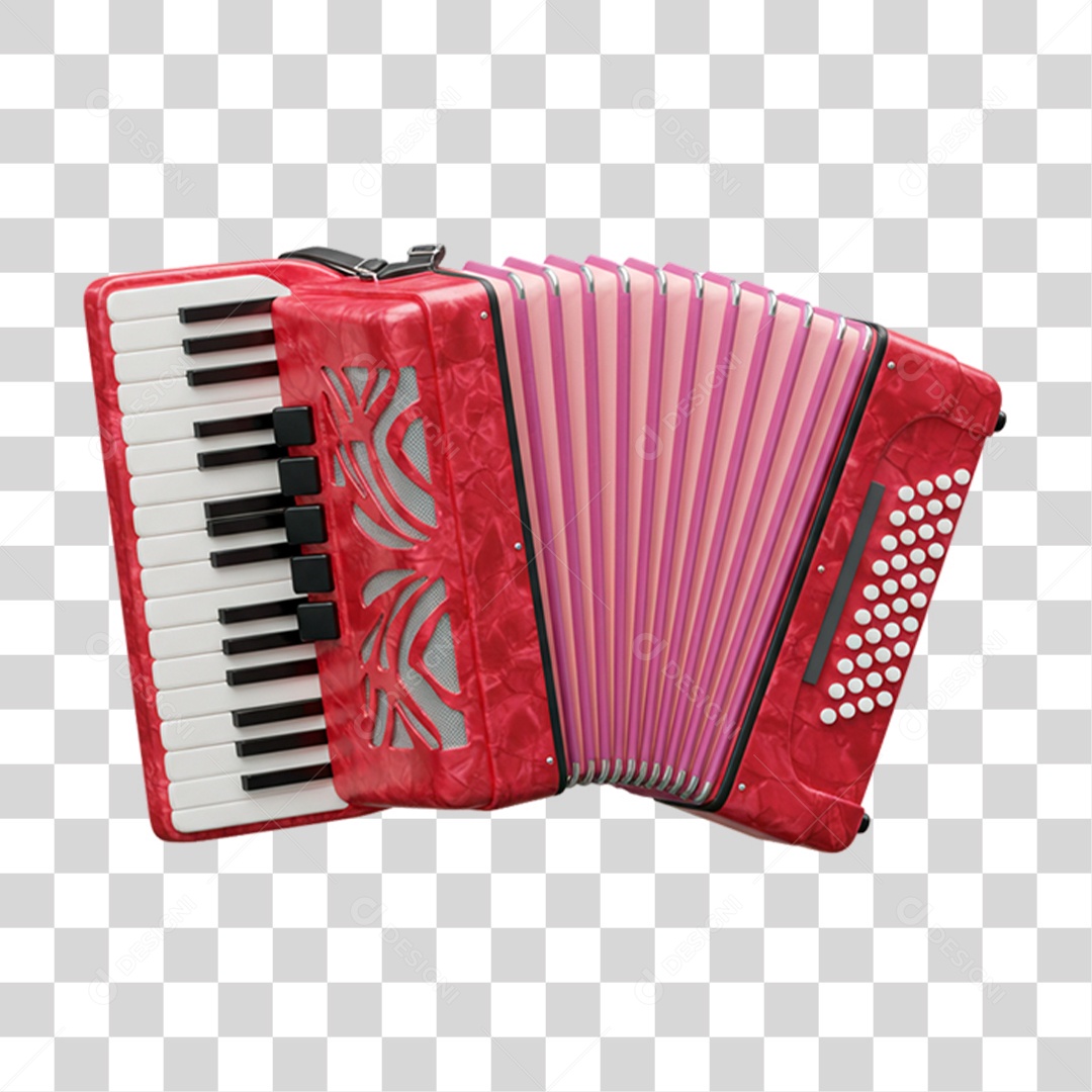 Sanfona PNG Transparente