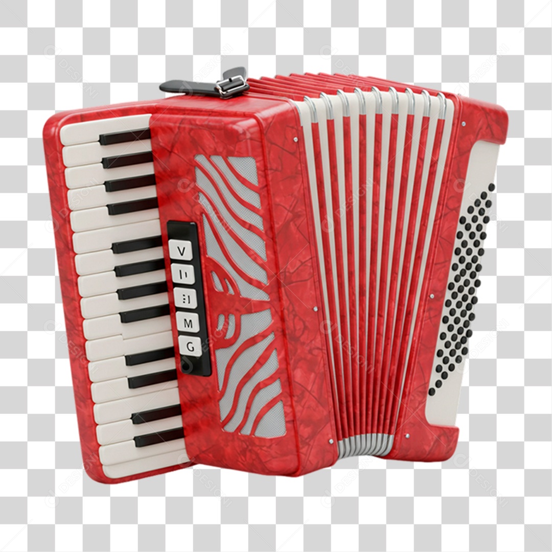 Sanfona PNG Transparente