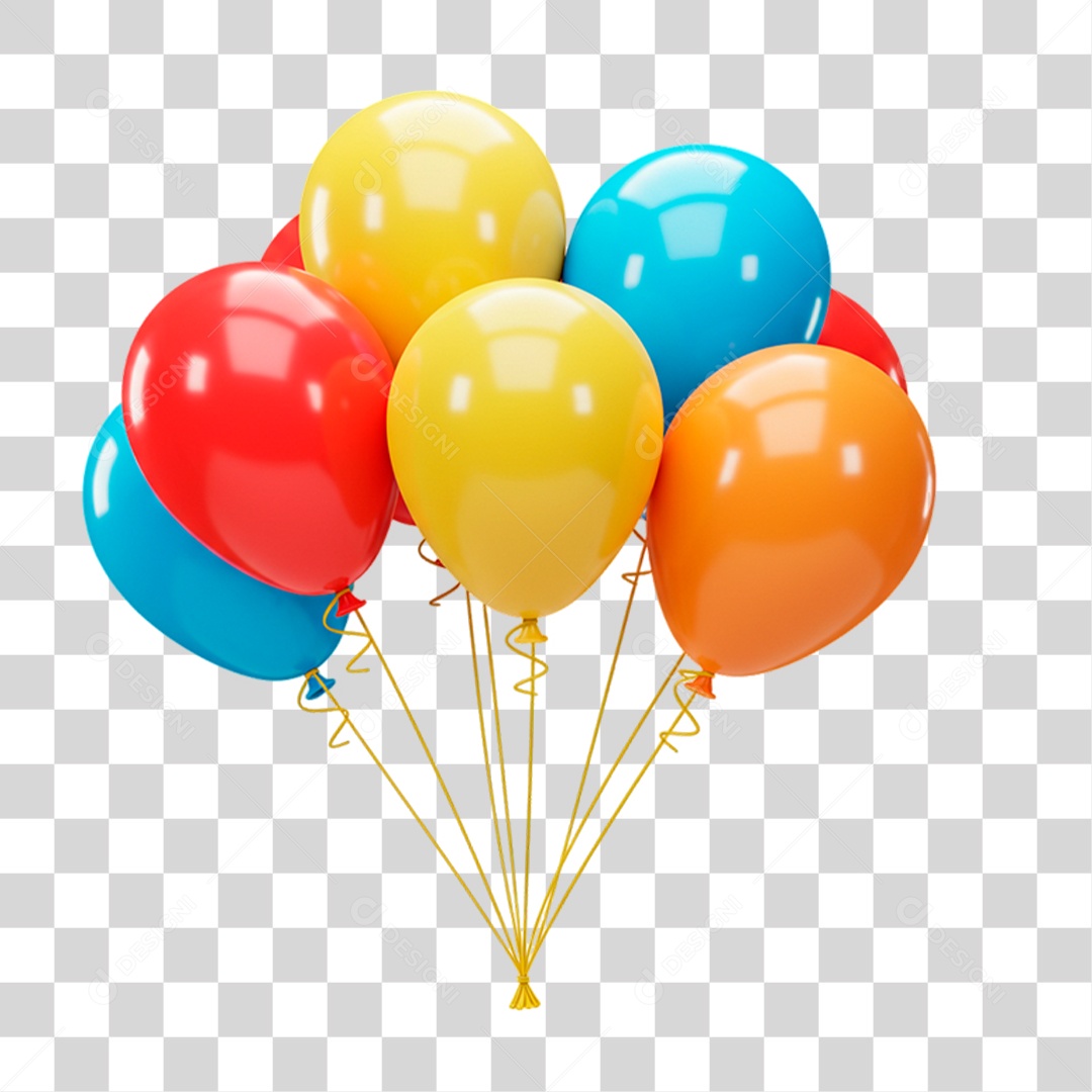 Balões PNG Transparente