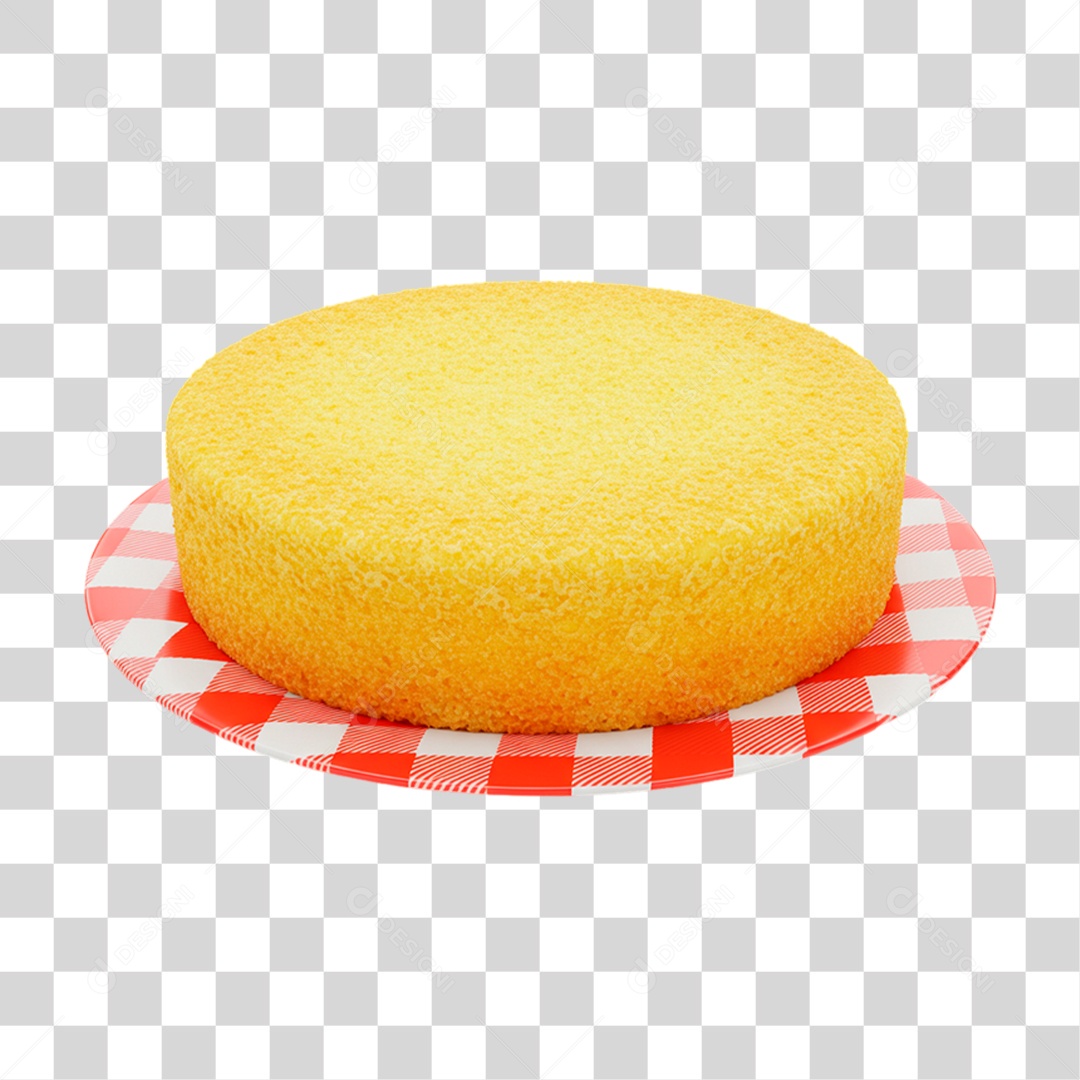 Bolo de Milho PNG Transparente