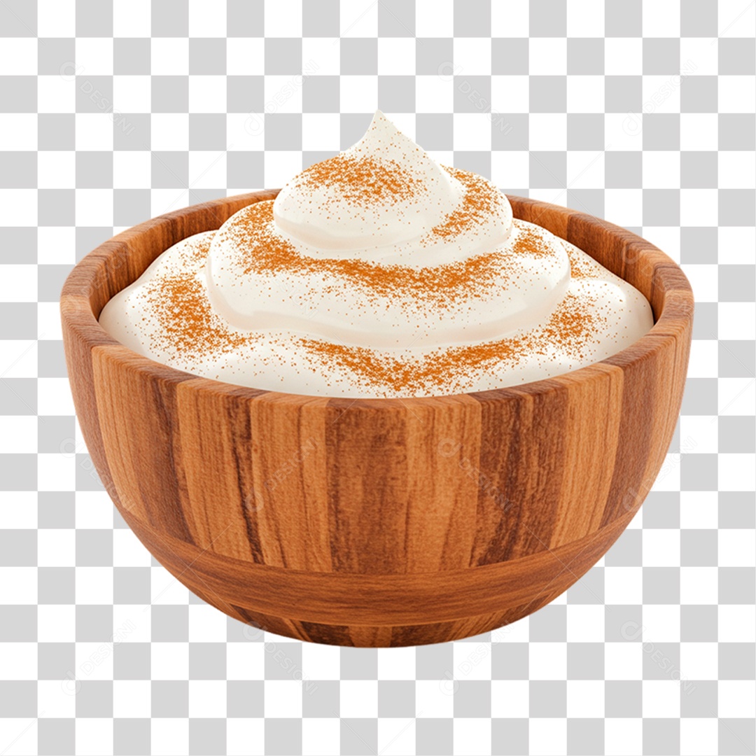 Tigela de Arroz Doce PNG Transparente
