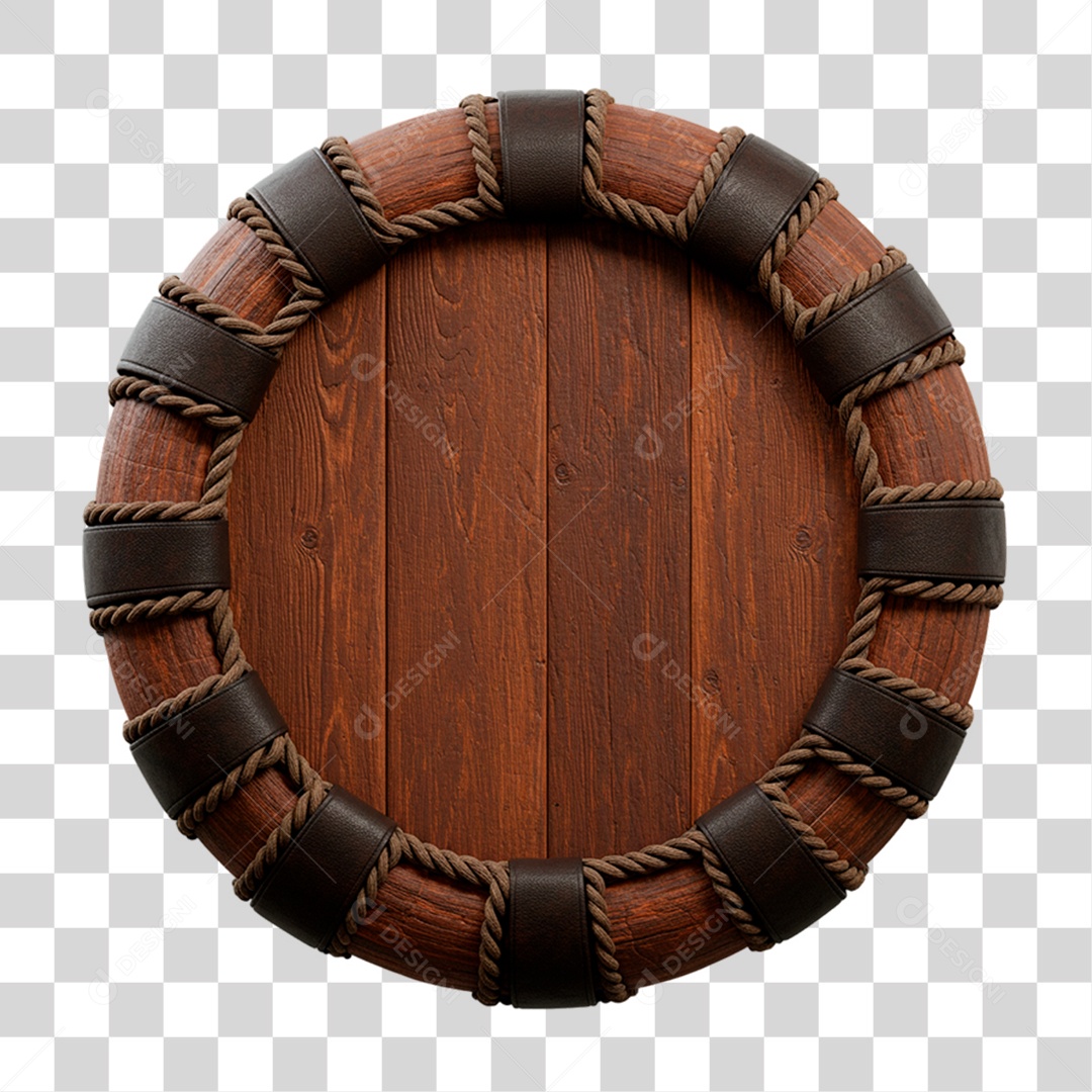 Painel de Madeira PNG Transparente