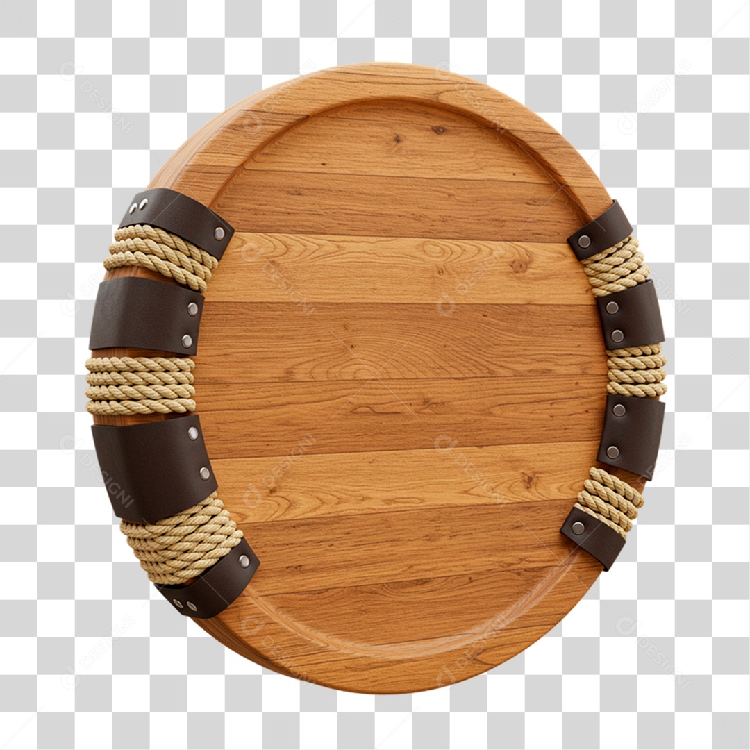 Placa de Madeira PNG Transparente