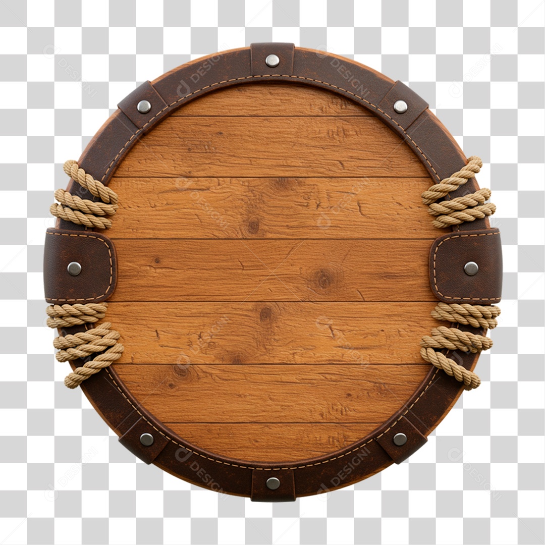 Painel de Madeira PNG Transparente