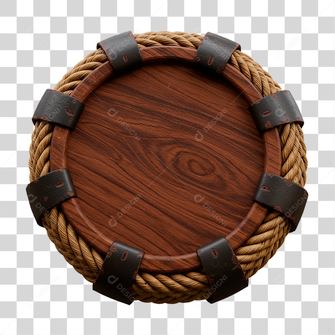 Painel de Madeira PNG Transparente