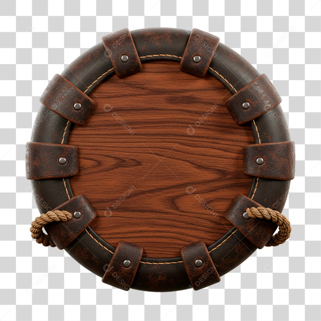 Painel de Madeira PNG Transparente