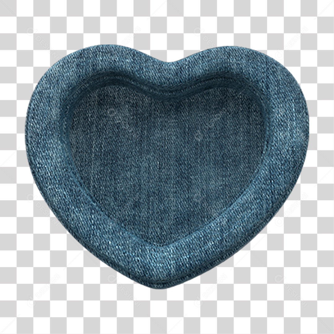 Coração Junino PNG Transparente
