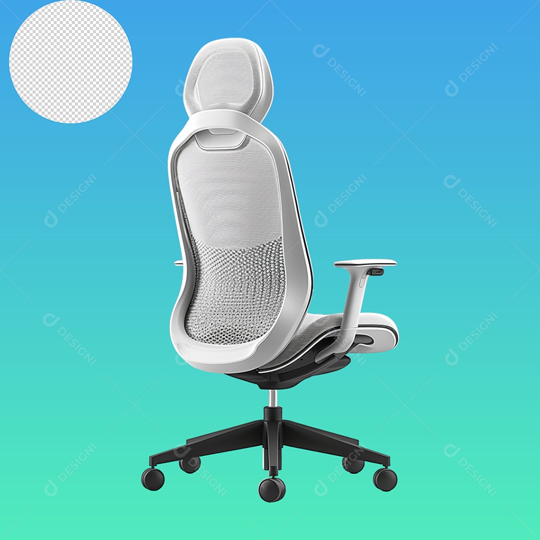 Elemento 3D Cadeira Para Composição PSD