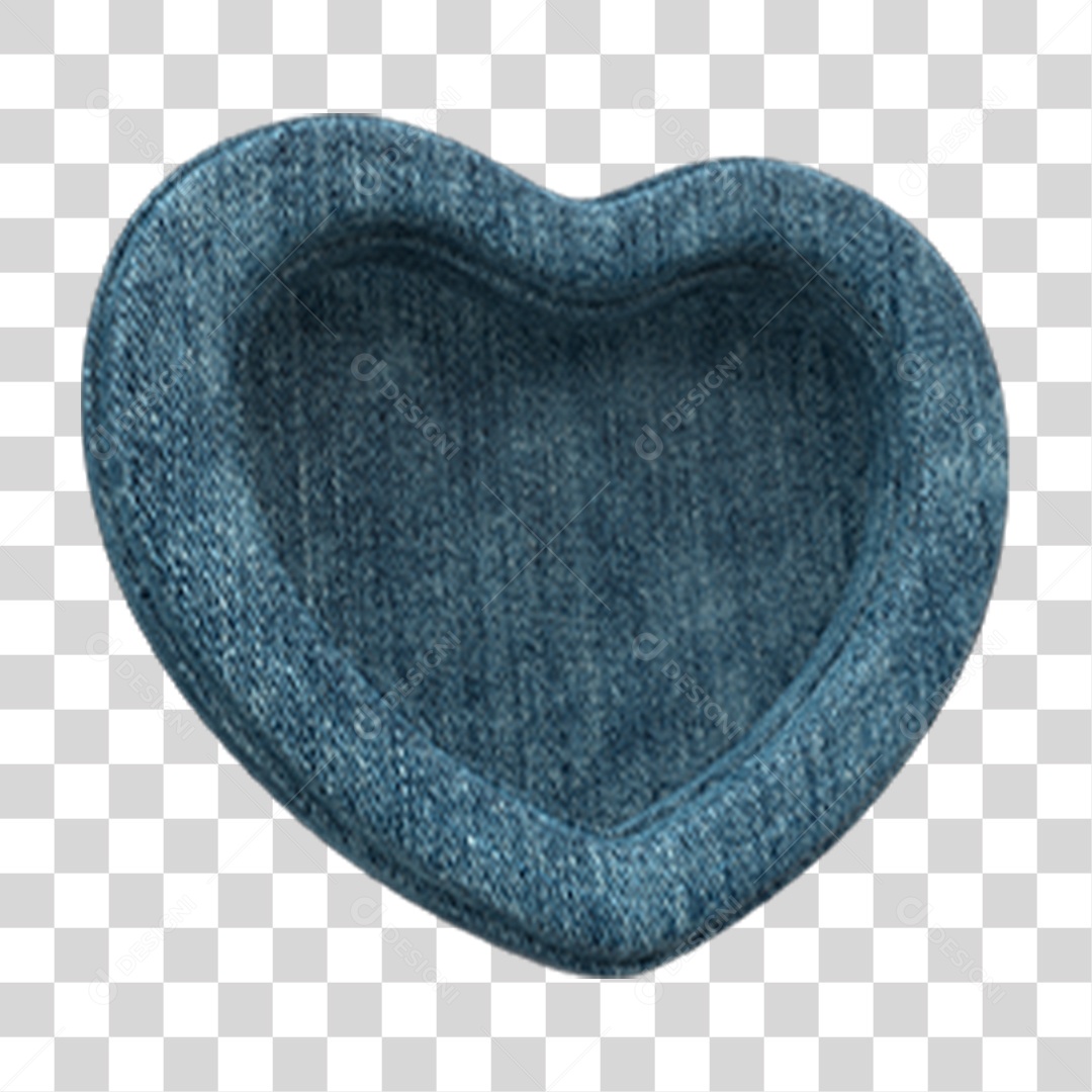 Coração Junino PNG Transparente